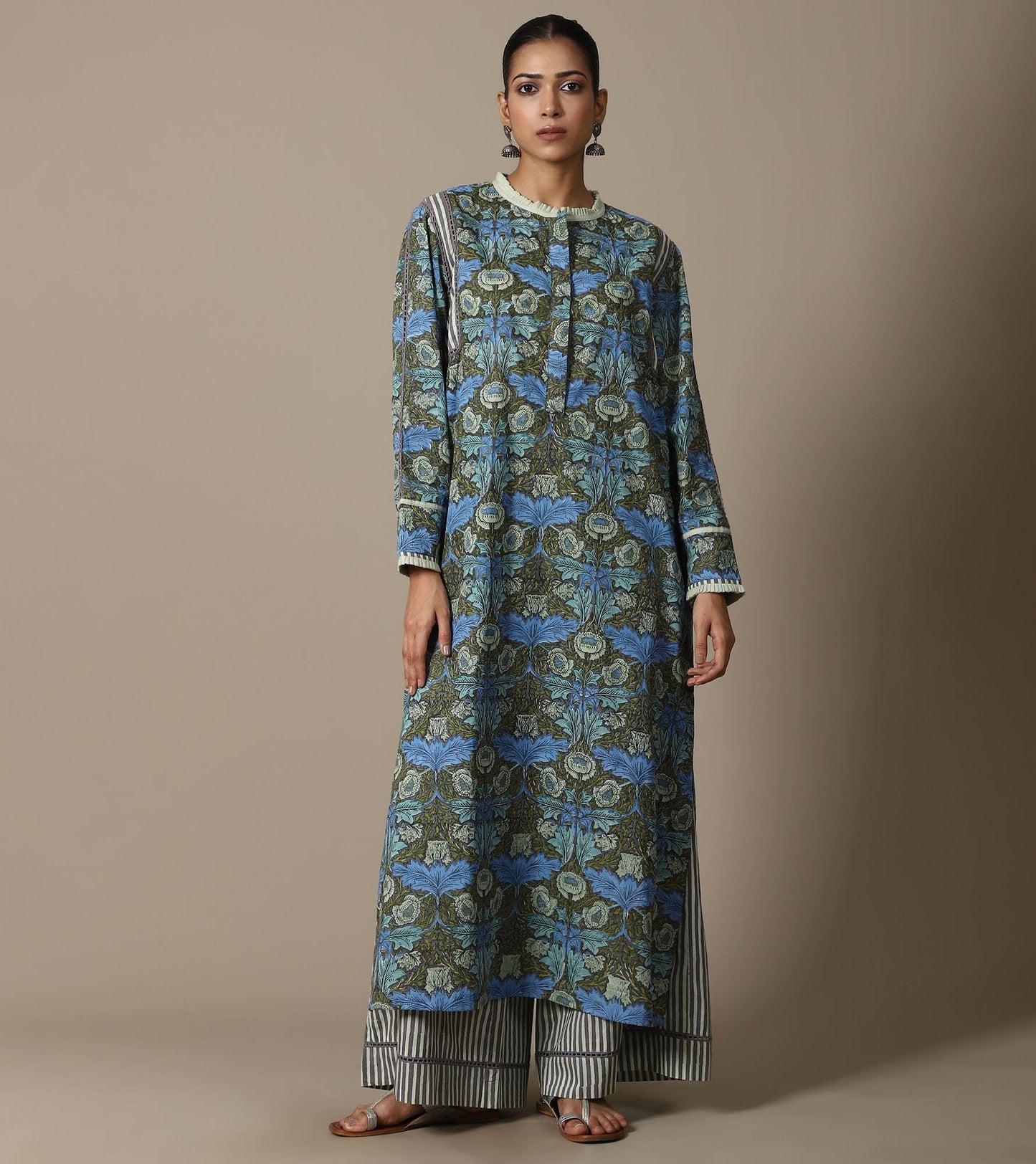 BLOCK GREY POPPY TUNIC SET