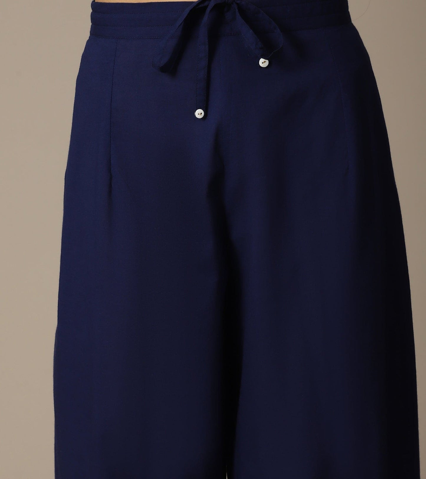 INDIGO JAMDANI JAAL TUNIC SET