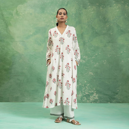 ORGANIC COTTON RED ANAAR TUNIC (SET OF 2)