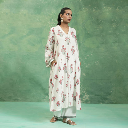 ORGANIC COTTON RED ANAAR TUNIC (SET OF 2)